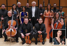 Nurhan Arman, Sinfonia Toronto and Violinist Elisso Gogibedaschwili 